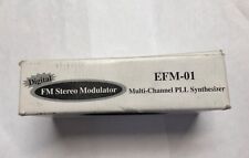 Modulador estéreo digital EFM-01 FM sintetizador PLL multicanal comprar usado  Enviando para Brazil