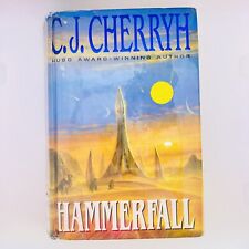 Hammerfall C.J. Livro de capa dura Cherryh 2002 vintage espaço de ficção científica ex-biblioteca, usado comprar usado  Enviando para Brazil