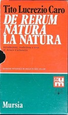 Rerum natura natura. usato  Italia