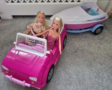 Barbie love jeep for sale  HOOK