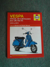 Haynes vespa px125 for sale  LINCOLN