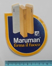 Adesivo vintage maruman usato  Italia