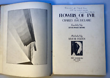 Flowers Of Evil Charles Baudelaine 1931 Lewis Piaget Shanks Signed First Edition, usado comprar usado  Enviando para Brazil