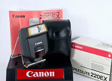 Probado🌸[Casi COMO NUEVO] Flash Speedlite 220 EX de montaje electrónico con zapata Canon de JPN segunda mano  Embacar hacia Mexico