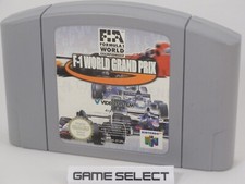 F-1 World Grand Prix Formula One Nintendo 64 Pal Eu Euro italiano genuíno novo comprar usado  Enviando para Brazil