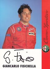 Signed giancarlo fisichella for sale  CHELTENHAM