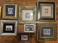 Framed pictures stamps for sale  Denver