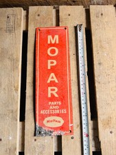 Raras piezas y accesorios vintage Mopar 12 pulgadas porcelana esmalte letrero segunda mano  Embacar hacia Mexico