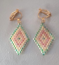 Boucles oreilles losange d'occasion  La Mure
