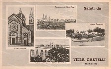 Aq641 cartolina saluti usato  Tramonti