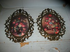 Vintage oval brass for sale  Carroll