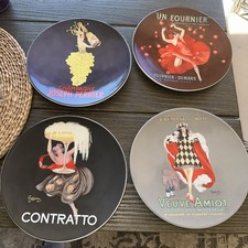 Conjunto de 4 pratos redondos de aperitivo/queijo/salada Pottery Barn BUBBLY Bar coquetel 8” comprar usado  Enviando para Brazil