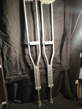 Medline aluminum crutches for sale  Corona