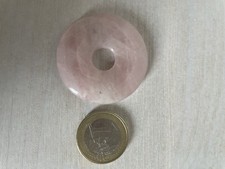 Rosenquarz edelstein donut gebraucht kaufen  Deutschland