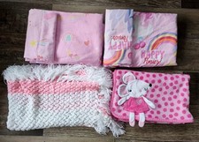 Baby girl blankets for sale  AUGHNACLOY