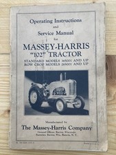 Massey harris 102 for sale  SWADLINCOTE