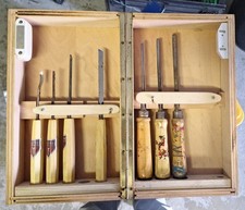 Profi schnitzwerkzeug set gebraucht kaufen  Solingen