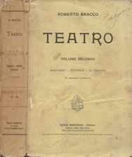 Teatro. vol. maschere usato  Italia
