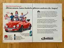 Johnson autopflege käfer gebraucht kaufen  Aßlar