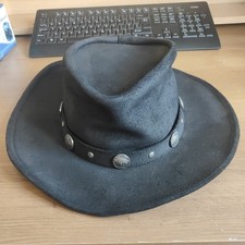 Minnetonka black leather for sale  SOUTHAMPTON