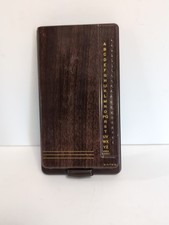 Vintage Bates List Finder Secretário Modelo "G" Endereço Telefone Capa de Metal Marrom. comprar usado  Enviando para Brazil