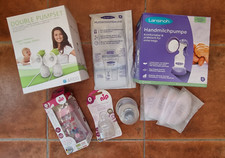 Xxl set handmilchpumpe gebraucht kaufen  Berlin