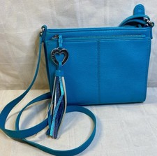 Bolsa tiracolo Brighton Barbados City organizadora com canecas azul-petróleo turquesa comprar usado  Enviando para Brazil