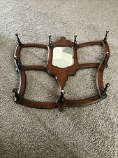 Raro Antigo Vitoriano Pendurado Chapéu Dobrável Rack & Espelho  comprar usado  Enviando para Brazil