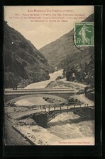 Cpa viella pont d'occasion Cpa viella pont d'occasion  Expédié en France