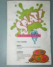 Splat board game for sale  Jasper