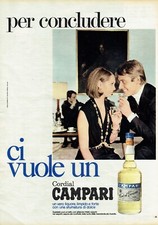 Campari cordial pubblicita usato  Italia