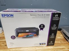 Impressora Jato de Tinta Sem Fio de Grande Formato Epson Expression Photo HD XP-15000 - Preta comprar usado  Enviando para Brazil