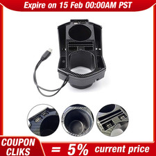 Para 2016-2020 Honda Civic console interno de fibra de carbono acabamento de caixa de armazenamento com USB comprar usado  Enviando para Brazil