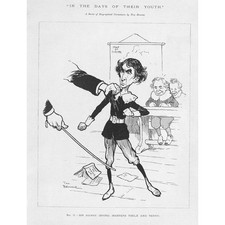 Tom browne caricature for sale  GLASGOW