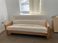 Stylish oak futon for sale  OXFORD