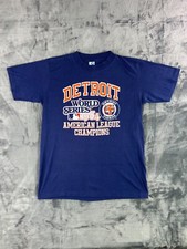 Camiseta Vintage Detroit Tigers 1984 World Series Champs Artex L Ponto Único comprar usado  Enviando para Brazil