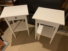 Bedside tables white for sale  CHICHESTER