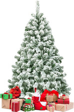 Albero natale innevato usato  Roma