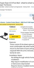 Torquelift camper tie for sale  Williamstown