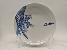 Assiette porcelaine bleu d'occasion  Agen