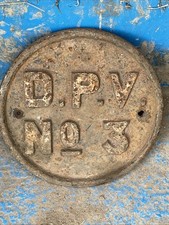 Cast iron dpv for sale  BELPER