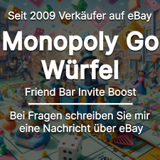 Monopoly Go Dice Fill Up Your Friend Rolls Spins Würfel Sticker Partner Event comprar usado  Enviando para Brazil