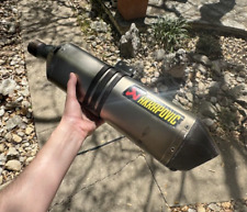 Akrapovic titanium slip for sale  Austin