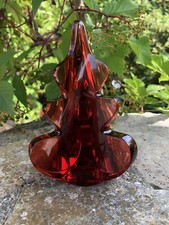 Baccarat red crystal d'occasion  Expédié en Belgium