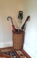 Vintage wicker willow for sale  GRANTHAM