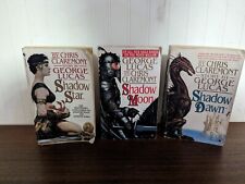 Shadow Moon, Shadow Dawn & Shadow Star by Lucas & Claremont Willow Trilogy Books segunda mano  Embacar hacia Argentina