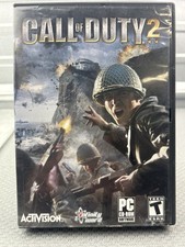 Call of Duty 2 PC CD-ROM 6 Discos Conjunto Infinity Ward Segunda Guerra Mundial FPS Jogo Activision Compl comprar usado  Enviando para Brazil