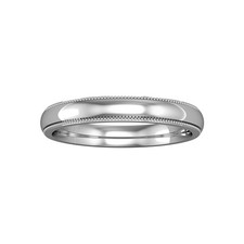 Anel de compromisso de aliança de casamento platina Jewelco London 3mm corte moinho borda de grão comprar usado Anel de compromisso de aliança de casamento platina Jewelco London 3mm corte moinho borda de grão comprar usado  Enviando para Brazil
