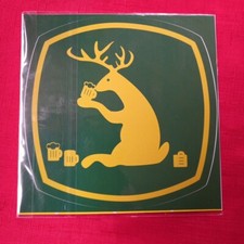Funny....john deere decal for sale  SPALDING