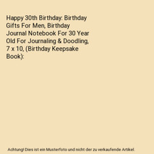 Happy 30th birthday gebraucht kaufen  Trebbin